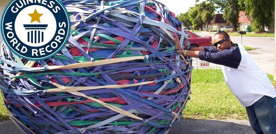 The World's Largest Rubber Band Ball, Wilmington, Delaware - Novelty Item